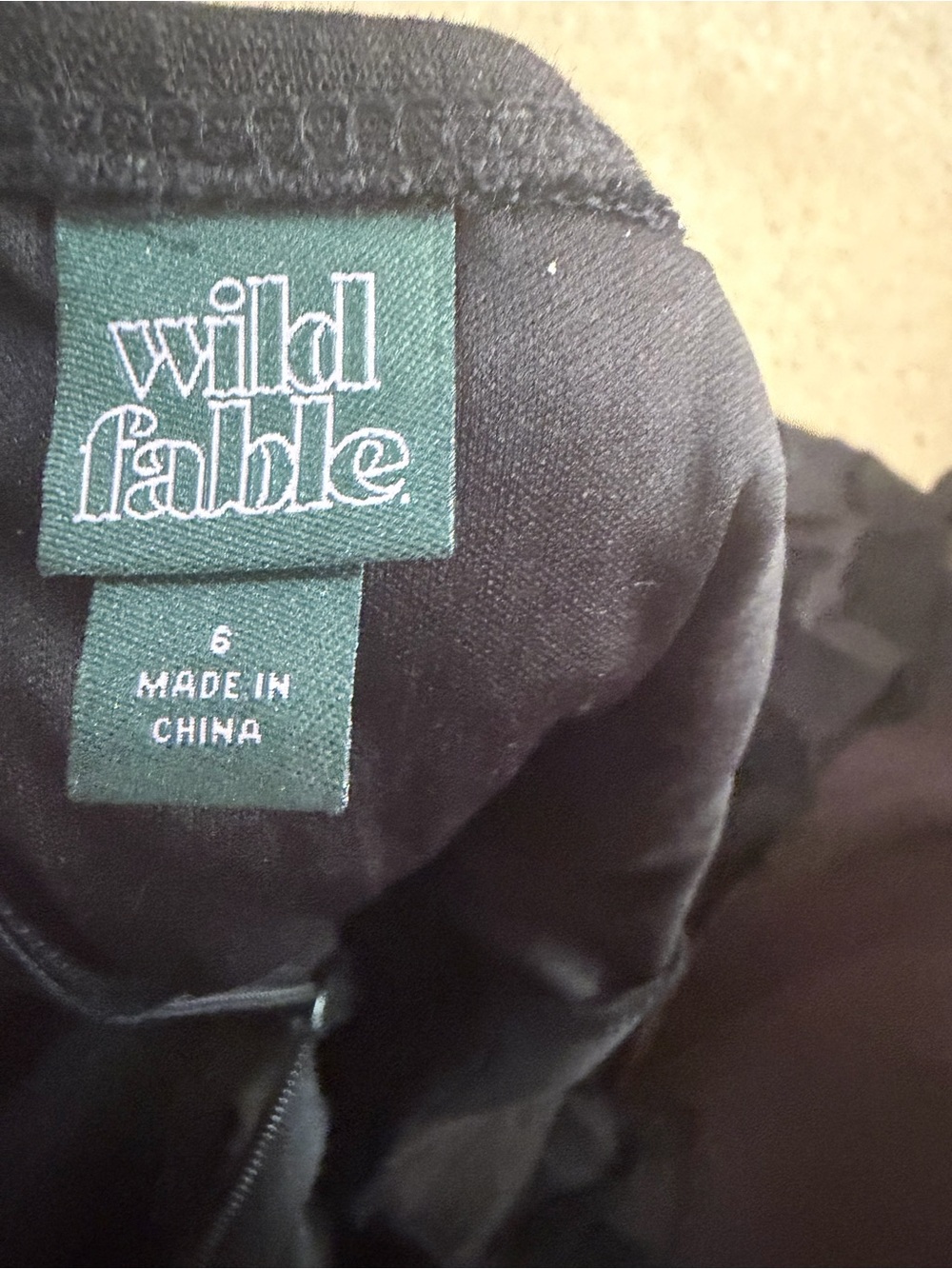 wild fable Black dress